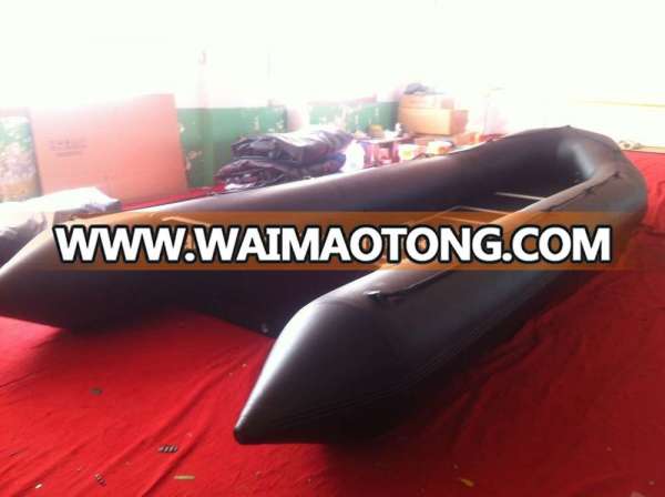 8m length CE pvc inflatable boat/motor boat