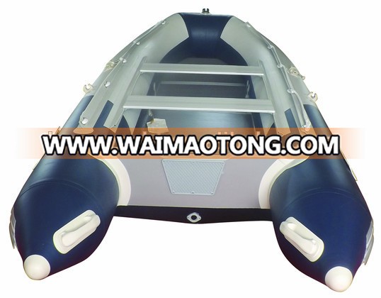 inflatable rubber boat LY-380 with plywood floor